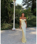 Natalie Rolt Yellow Bridget Gown - Dresses