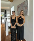NBD Janhvi Maxi Dress - Black - 6 / Black - Dresses