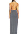 NBD Sabine Gown in Slate Grey - Dresses