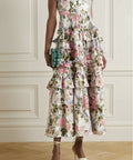 Needle & Thread Hettie Ankle Floral Gown - 12 / Floral - Dresses