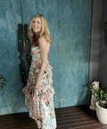 Needle & Thread Hettie Ankle Floral Gown - 12 / Floral - Dresses