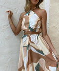 New Romantics Dolce Vita Set in Desert Swirl - 8 / Multi - Dresses