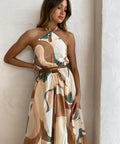 New Romantics Dolce Vita Set in Desert Swirl - 8 / Multi - Dresses