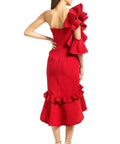Nicola Finetti Deidre Dress - 10 / Red - Dresses