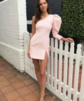 Nicola Finetti Eddy Dress - 12 / Pink / Mini - Dresses