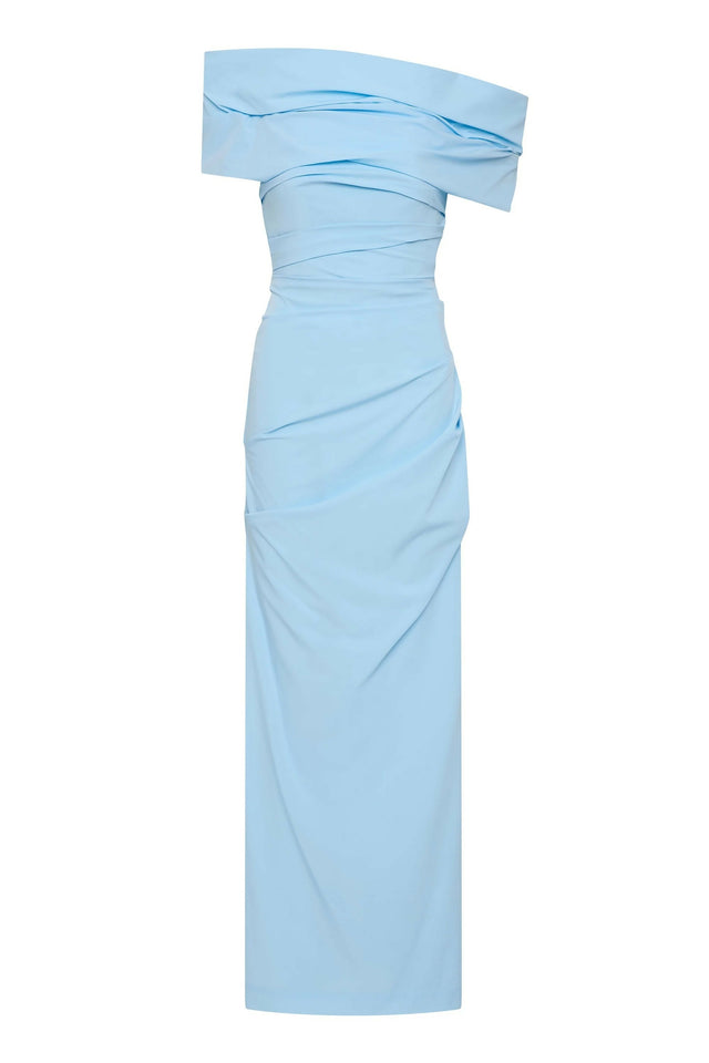 Rachel Gilbert Monique Gown in Sky Blue Size 1(8)