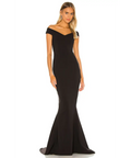 Nookie Allure Gown - 8 / Black - Dresses