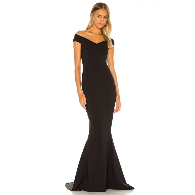 Nookie Allure Gown - 8 / Black - Dresses