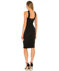 Nookie Aria Midi Dress - 8 / Black - Dresses
