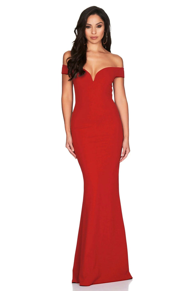 nookie-elena-gown-red-front-scaled