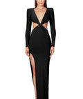Nookie Jewel Gown Black - Dresses