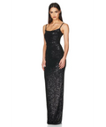 Nookie Lovers Gown - 12 / Black - Dresses
