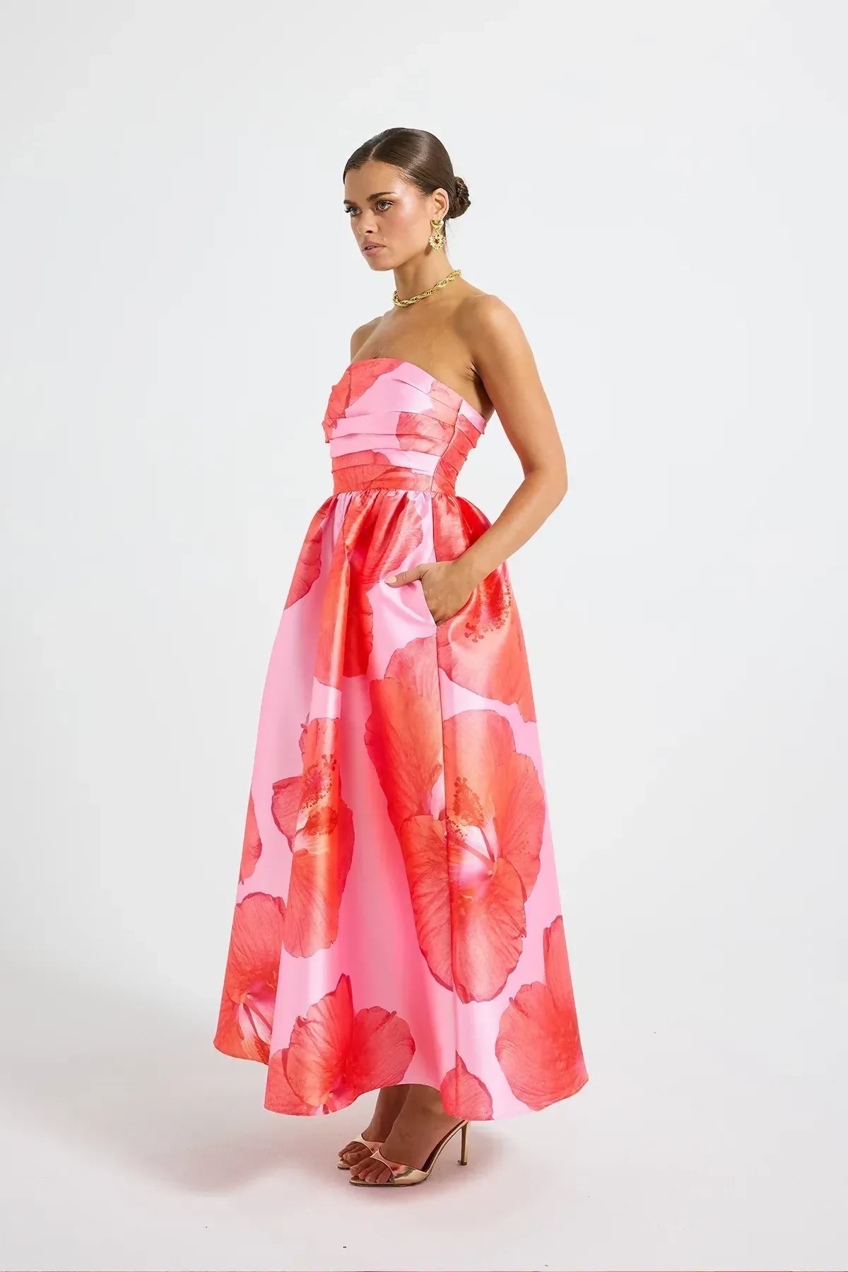 Pasduchas Kalani Strapless Midi – view 3