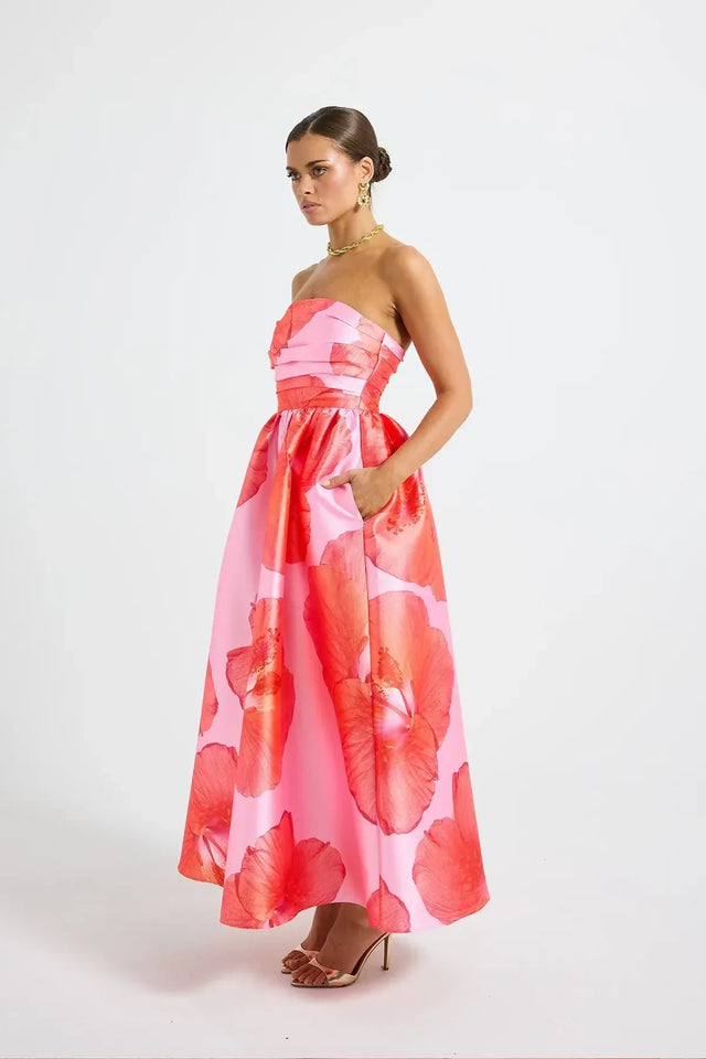 Pasduchas Kalani Strapless Midi