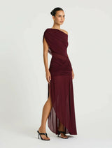 Benni Otto Maxi Dress Plum Size 8,10 view 2
