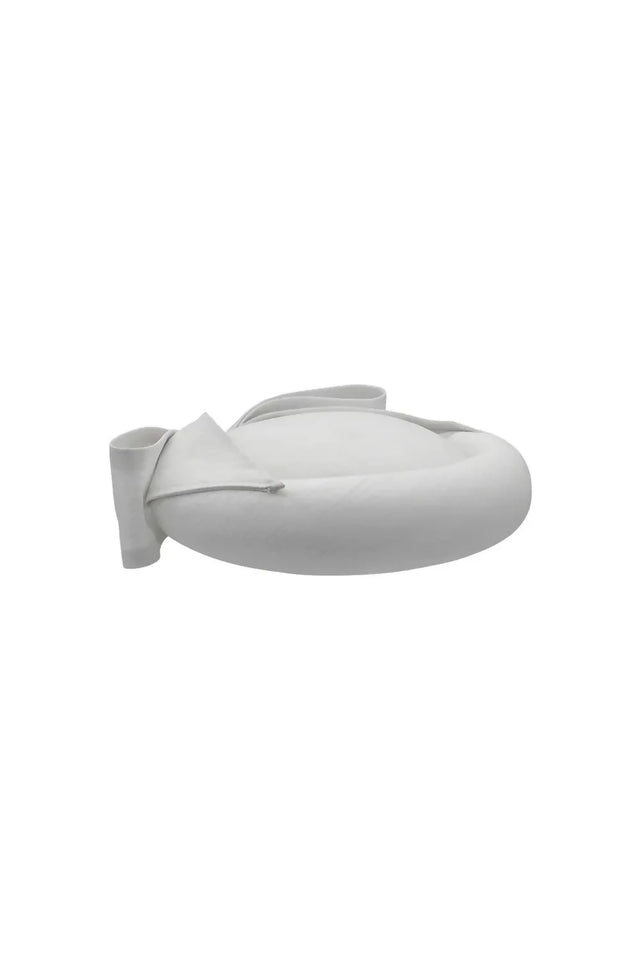 Morgan & Taylor Samara Pillbox Hat - White