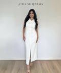 Odd Muse The Ultimate Muse Collar Maxi Dress White Size M - M / White - Dresses