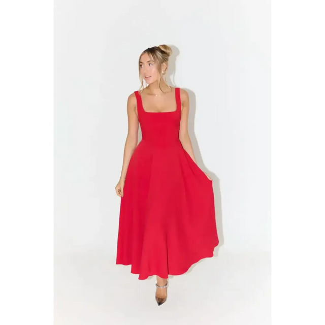 strapless open back dress Opulent Plus Size Gown with Embroidered Bodice and Long Skirt #CDS7201 main image 0