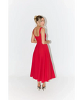 Odd Muse The Ultimate Muse Midi Dress Red Size AU 6 - 6 / Red - Dresses