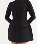 Odd Muse The Ultimate Muse Split Sleeve Mini Dress Black - Dresses