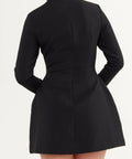 Odd Muse The Ultimate Muse Split Sleeve Mini Dress Black - Dresses