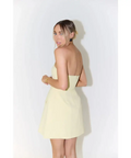 Odd Muse The Ultimate Muse Strapless Dress in Lemon Size XS / AU 6 - 6 / Yellow - Dresses