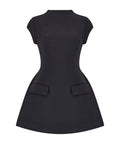 Odd Muse Ultimate Muse Cap Sleeve Mini Black Size 10 - 10 / Black - Dresses