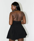 Odd Muse Ultimate Muse Dropped Hem Mini Dress in Black Size L/ AU 12 - 12 / Black - Dresses