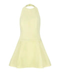 Odd Muse Ultimate Muse Dropped Hem Mini Dress in Lime Cream Size 6 8 & 10 - Dresses