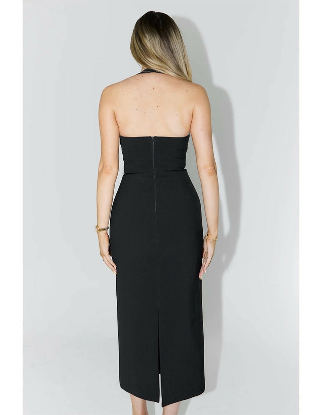 Odd Muse Ultimate Muse Halter Neck Dress Navy Size 10 - 10 / Navy - Dresses