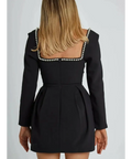 Odd Muse Ultimate Muse Pearl Mini Dress Black - 10 / Black - Dresses