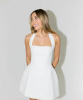 Odd Muse Ultimate Muse Structured Mini Dress White Size 8 - 8 / White - Dresses