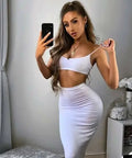 Oh Polly ‘All Night Long’ Set - XS / White - Dresses