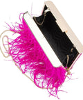 Olga-Berg-ESTELLE-Fuchsia-Feathered-Clutch-OB4773.-Buy-Olga-Berg-Online-aat-Official-Stockist-ShoeBeDOo-8
