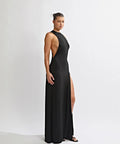 One Mile Sage Maxi Dress Black - 6 / Black - Dresses