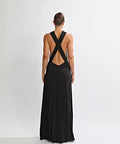 One Mile Sage Maxi Dress Black - 6 / Black - Dresses