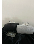 ONSDH Sparkle Clutch In Silver or Black - Bags