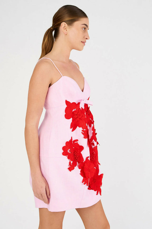 Oroton3DflowerMiniDRESSSIDE