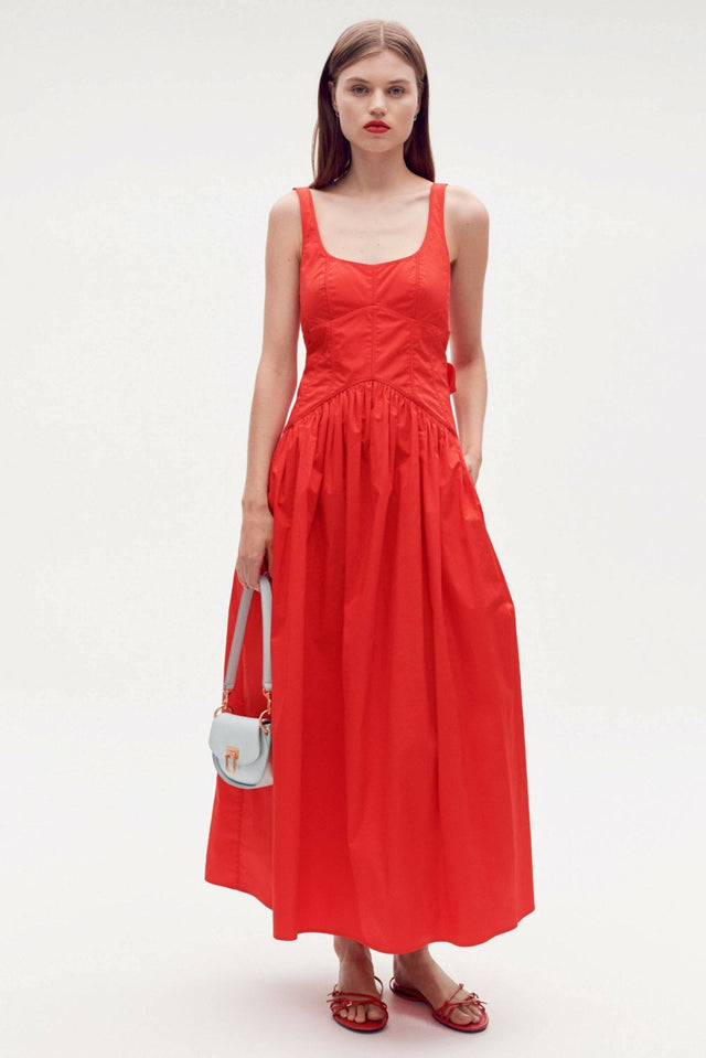 Oroton - Oroton Poppy - Tie Back Sundress
