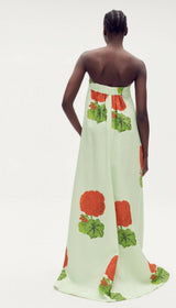 Oroton Posie Geranium Print Gown Size 4-6 view 4