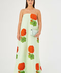Oroton Posie Geranium Print Gown Size 6 - 6 / Print - Dresses