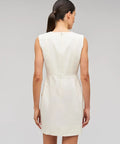 Oroton Rosebud Lace Mini Dress - 8 / White - Dresses