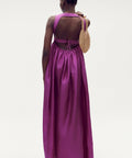 Oroton Strappy Sun Dress Magenta - 12 / Purple - Dresses