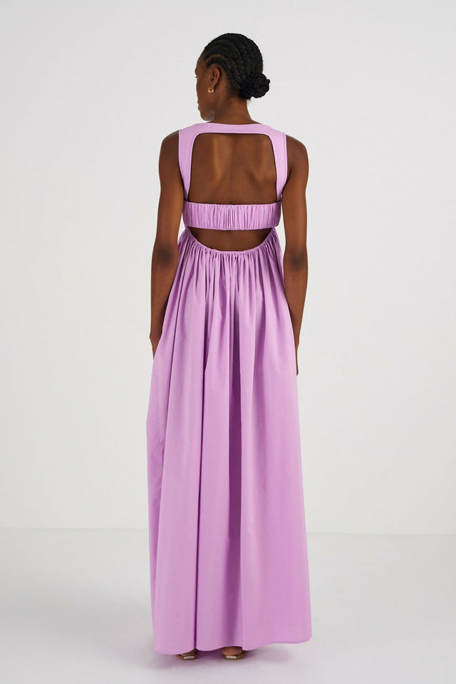 Oroton Strappy Sundress Lilac Size 10 - 10 / Lilac - Dresses
