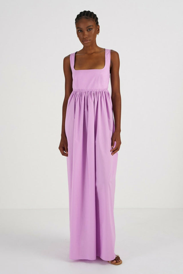 Oroton Strappy Sundress Lilac Size 10 - 10 / Lilac - Dresses