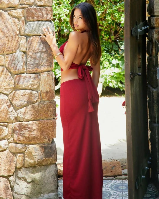 Orphe x Jess Bader Merlot Set - 8 / Red - Outfit Sets