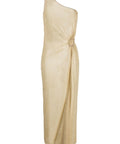 OSEREE - Oseree Lumerie one-shoulder dress