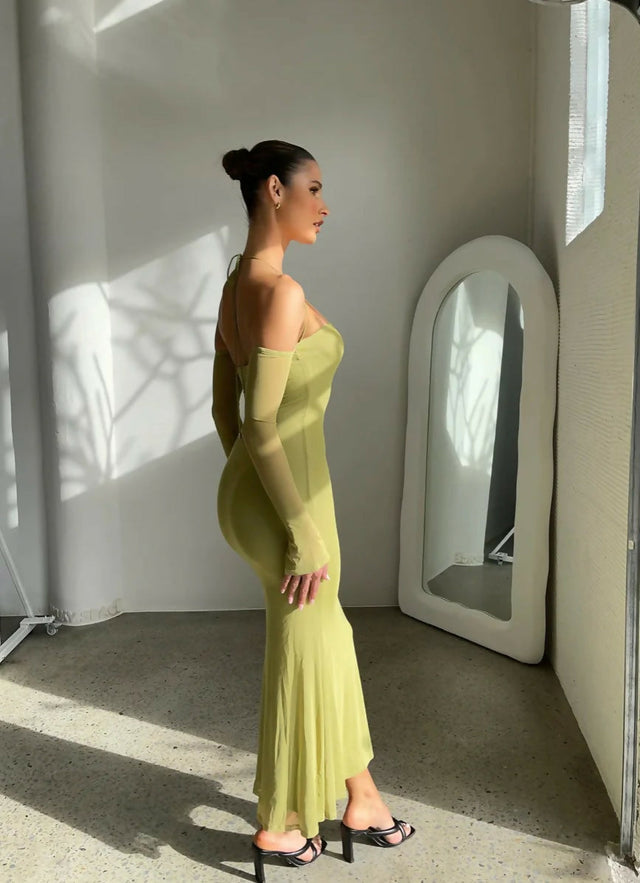 Outcast Lila Maxi Dress - 8 / Yellow - Dresses