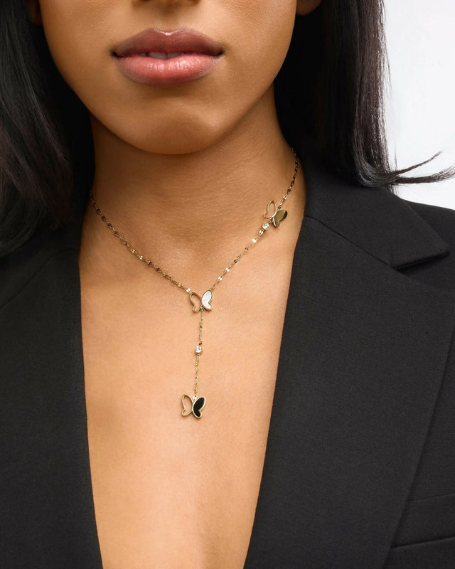 The Elan Edit (BUY TO KEEP) Butterfly Necklace