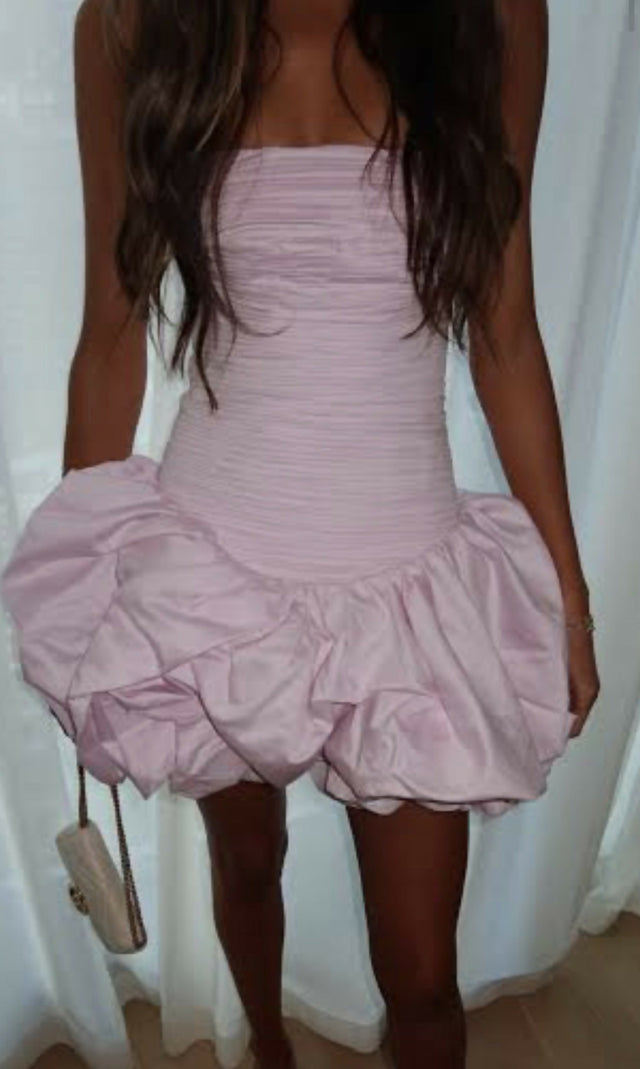 Violette bubble hem mini